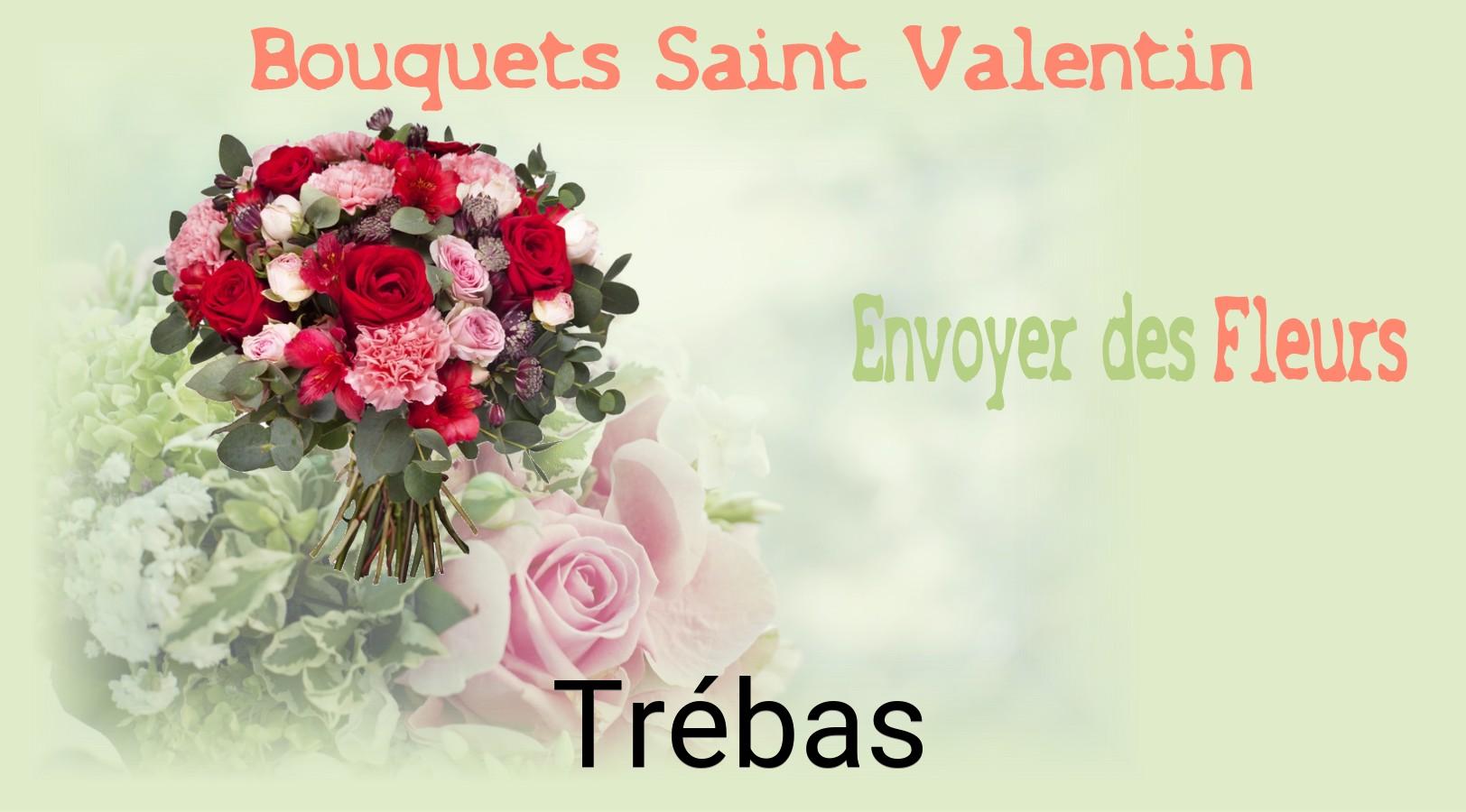 Roses de Saint-Valentin livrées à Trébas